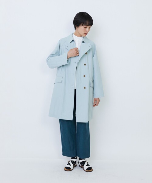 LOISIR(ロワズィール)の「リネンツイルアジャスター付きテーパードパンツ(その他パンツ・レディース・グリーン/ベージュ・36/38/40)」の11枚目の写真