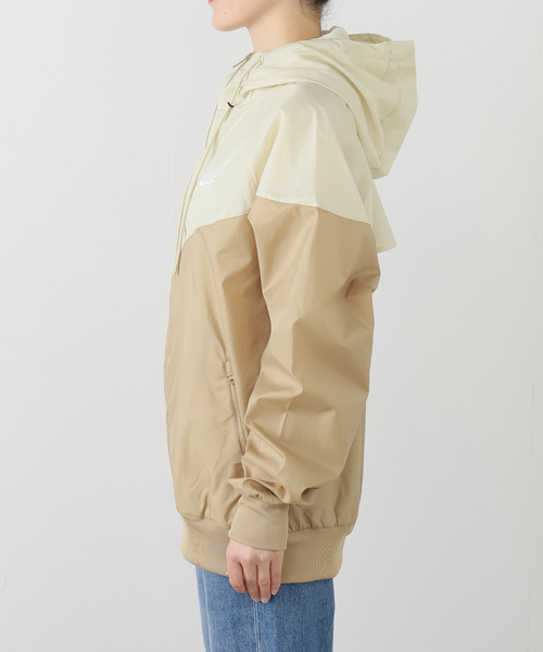 Deuxieme Classe（ドゥーズィエムクラス）の「【NIKE/ ナイキ】NSW HE WR ウーブン フーディ ジャケット（その他アウター・レディース・ベージュ・FREE）」の18枚目の写真