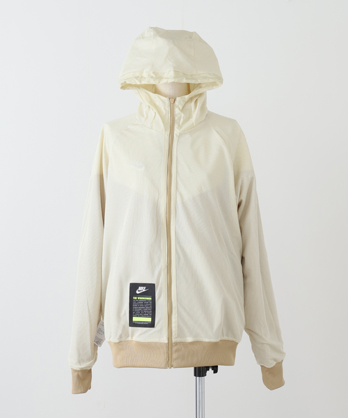 Deuxieme Classe（ドゥーズィエムクラス）の「【NIKE/ ナイキ】NSW HE WR ウーブン フーディ ジャケット（その他アウター・レディース・ベージュ・FREE）」の4枚目の写真