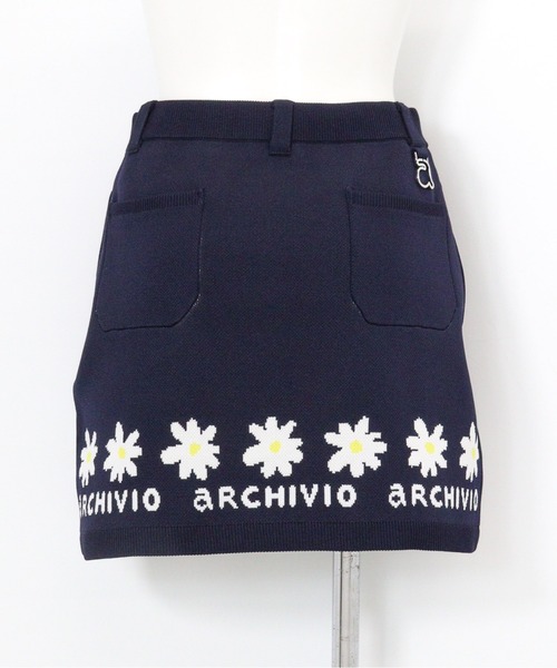 archivio(アルチビオ)の「<LADIES>マーガレットラインスカート(スカート・レディース・ネイビー/イエロー/ホワイト/グリーン・M/S)」の11枚目の写真