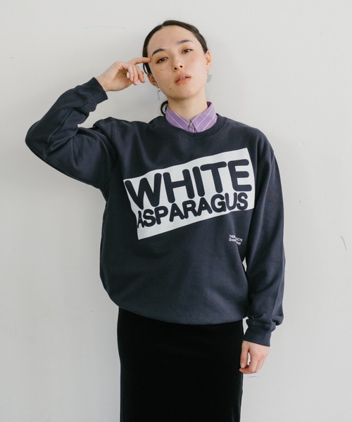 THEATRE PRODUCTS（シアタープロダクツ）の「ベジタブルスウェット"WHITE ASPARAGUS"（スウェット・レディース・ネイビー・FREE）」の5枚目の写真