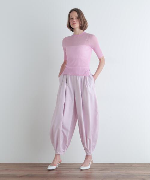 LE PHIL(ルフィル)の「◆ブロードパンツ(その他パンツ・レディース・ピンク/ブラック/ホワイト・1/0)」の11枚目の写真