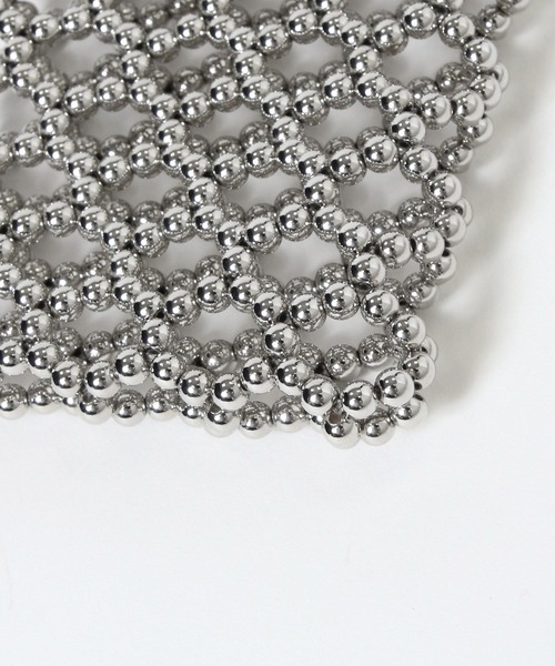 JEANASIS(ジーナシス)の「ビーズスマホケースショルダー/633110(スマホグッズ・レディース・シルバー/ゴールド・FREE)」の5枚目の写真