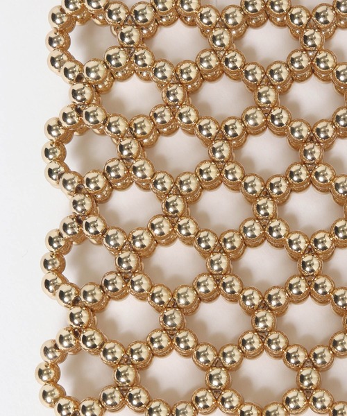 JEANASIS(ジーナシス)の「ビーズスマホケースショルダー/633110(スマホグッズ・レディース・シルバー/ゴールド・FREE)」の8枚目の写真