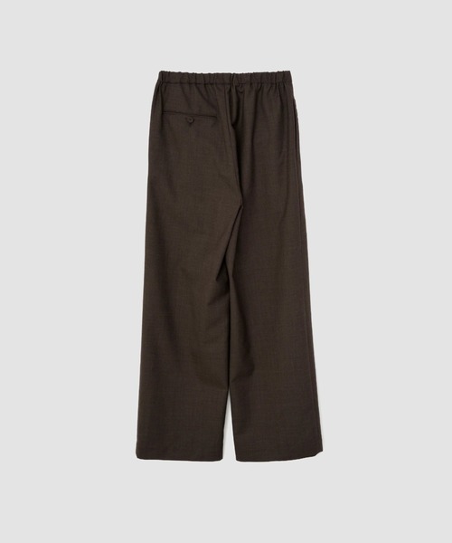 JOHN MASON SMITH(ジョンメイソンスミス)の「JOHN MASON SMITH WASHABLE WOOL TROPICAL EASY PANTS (26SPT-#204S)(その他パンツ・メンズ・ブラウン/チャコールグレー・SMALL/MEDIUM/LARGE)」の6枚目の写真
