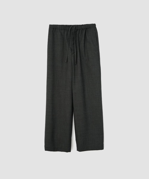JOHN MASON SMITH(ジョンメイソンスミス)の「JOHN MASON SMITH WASHABLE WOOL TROPICAL EASY PANTS (26SPT-#204S)(その他パンツ・メンズ・ブラウン/チャコールグレー・SMALL/MEDIUM/LARGE)」の11枚目の写真