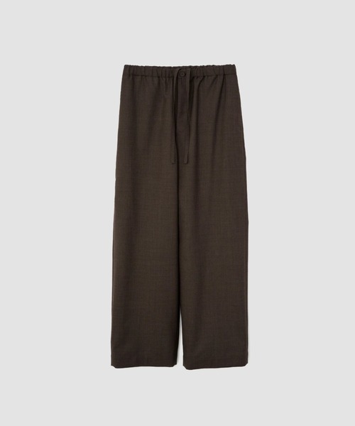 JOHN MASON SMITH(ジョンメイソンスミス)の「JOHN MASON SMITH WASHABLE WOOL TROPICAL EASY PANTS (26SPT-#204S)(その他パンツ・メンズ・ブラウン/チャコールグレー・SMALL/MEDIUM/LARGE)」の7枚目の写真