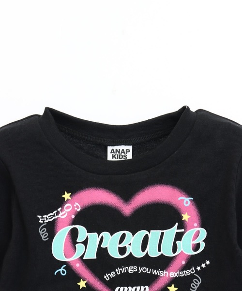 ANAP kids（アナップキッズ）の「クロスデザイントップス（Tシャツ/カットソー・キッズ・ラベンダー/ホワイト/ブラック・130/120/110）」の10枚目の写真