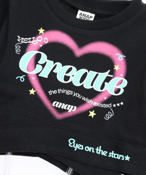 ANAP kids（アナップキッズ）の「クロスデザイントップス（Tシャツ/カットソー・キッズ・ラベンダー/ホワイト/ブラック・130/120/110）」の11枚目の写真