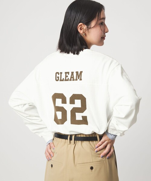 green label relaxing（グリーンレーベルリラクシング）の「【WEB限定】＜at ease＞ナンバー プリント TEE（Tシャツ/カットソー・レディース・ダークブラウン/ホワイト/ネイビー・FREE）」の10枚目の写真