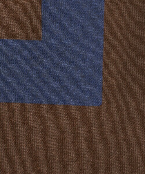 green label relaxing（グリーンレーベルリラクシング）の「【WEB限定】＜at ease＞ナンバー プリント TEE（Tシャツ/カットソー・レディース・ダークブラウン/ホワイト/ネイビー・FREE）」の22枚目の写真