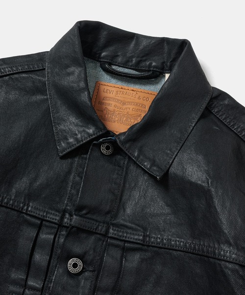 BIOTOP（ビオトープ）の「MEN【Levi's(R) | BIOTOP】 Exclusive 26SS  TYPE 1 TRUCKER BLACK COATING（デニムジャケット・メンズ・ブラック・X-SMALL/S/M/L/XL）」の17枚目の写真