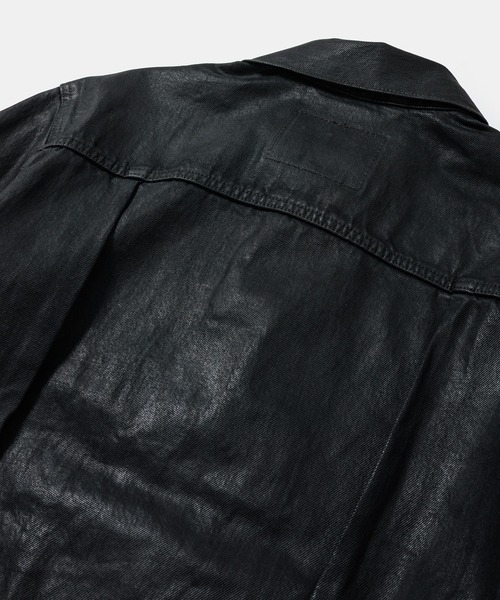 BIOTOP（ビオトープ）の「MEN【Levi's(R) | BIOTOP】 Exclusive 26SS  TYPE 1 TRUCKER BLACK COATING（デニムジャケット・メンズ・ブラック・X-SMALL/S/M/L/XL）」の22枚目の写真