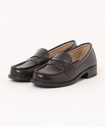 【CEDAR CREST】＜コインローファー＞合成皮革 幅広 3E