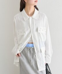 mystic（ミスティック）の「ポケットビジューカバーオール（カバーオール）」