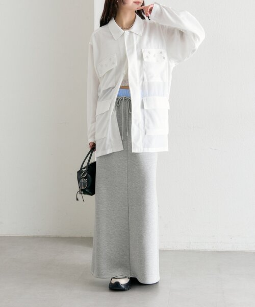 mystic(ミスティック)の「ポケットビジューカバーオール(カバーオール・レディース・ブラック/ベージュ/オフホワイト・FREE)」の14枚目の写真