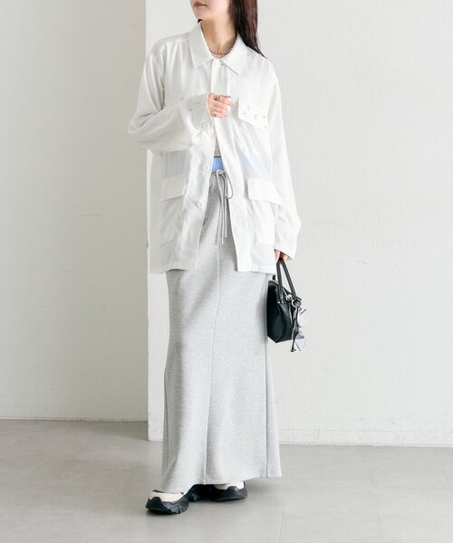 mystic(ミスティック)の「ポケットビジューカバーオール(カバーオール・レディース・ブラック/ベージュ/オフホワイト・FREE)」の15枚目の写真