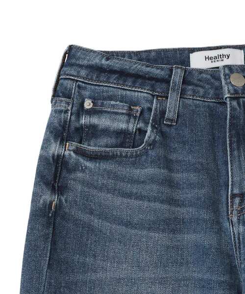 Healthy denim（ヘルシーデニム）の「【Healthy denim/ヘルシーデニム】Pink Pepper Midrise デニムパンツ（デニムパンツ・レディース・インディゴブルー・1/3/4/5/2）」の6枚目の写真