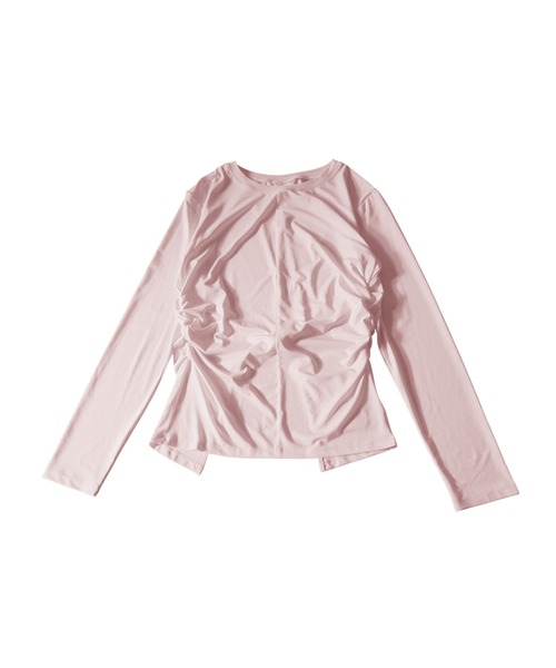 antiqua（アンティカ）の「ツイスト トップス（Tシャツ/カットソー・レディース・ピンク/ホワイト/ネイビー・2/1）」の15枚目の写真