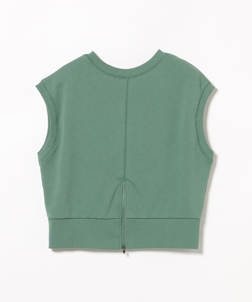BEAMS HEART（ビームスハート）の「【6/18値下げ】後ろジップ 裏毛 プルオーバー（Tシャツ/カットソー・レディース・ホワイト系その他5/ブラック/グリーン・FREE）」の21枚目の写真