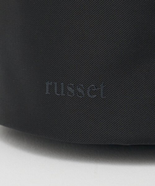 russet(ラシット)の「クラウズナイロン巾着ポーチ(その他小物・レディース・ブラック・FREE)」の8枚目の写真