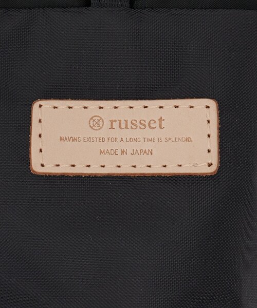 russet(ラシット)の「クラウズナイロン巾着ポーチ(その他小物・レディース・ブラック・FREE)」の4枚目の写真