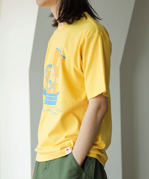 BEAMS JAPAN(ビームス ジャパン)の「【別注】ニューレトロ / 縁起物 Tシャツ(Tシャツ/カットソー・レディース・ゴールド/ホワイト・SMALL/X-LARGE/MEDIUM/LARGE)」の11枚目の写真