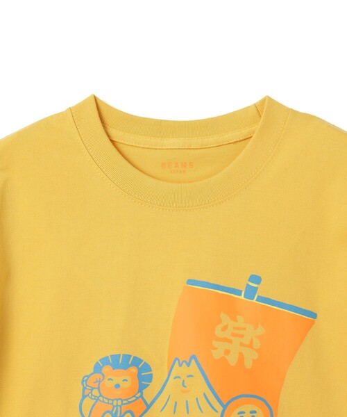 BEAMS JAPAN(ビームス ジャパン)の「【別注】ニューレトロ / 縁起物 Tシャツ(Tシャツ/カットソー・レディース・ゴールド/ホワイト・SMALL/X-LARGE/MEDIUM/LARGE)」の21枚目の写真