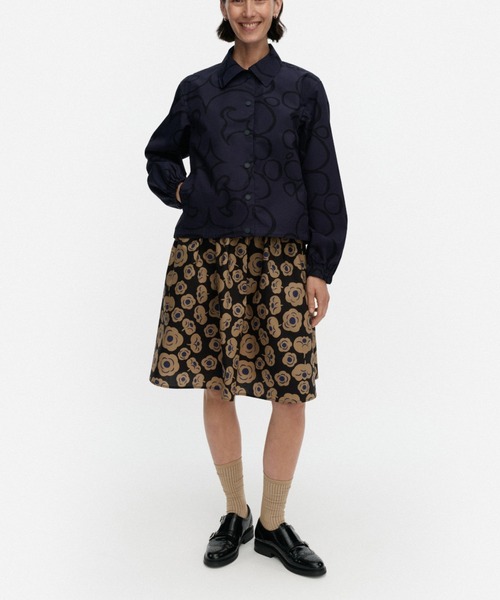 marimekko（マリメッコ）の「Unikko / padded short coat（ブルゾン