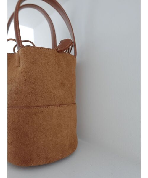 LAGUNAMOON(ラグナムーン)の「【VELETTO】フェイクスウェードバッグ(ハンドバッグ・レディース・ブラウン/キャメル・FREE)」の7枚目の写真