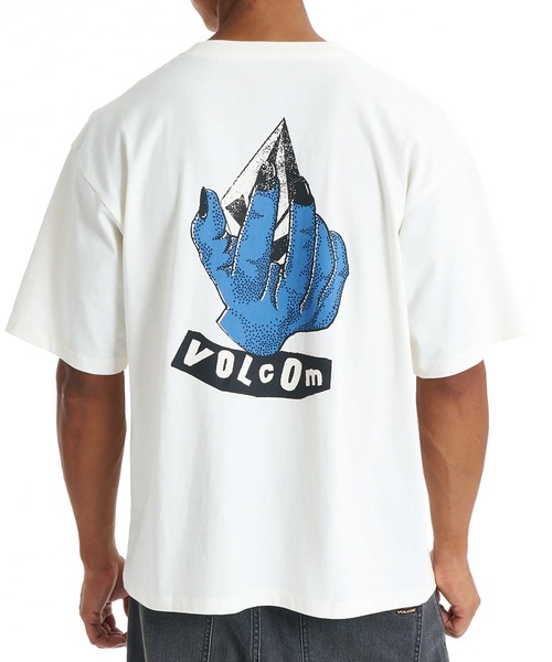 VOLCOM（ボルコム）の「VOLCOM/ボルコム メンズ 半袖 Tシャツ VST261009（Tシャツ/カットソー・メンズ・ブラック/グレイッシュブルー/オフホワイト・L/M）」の5枚目の写真