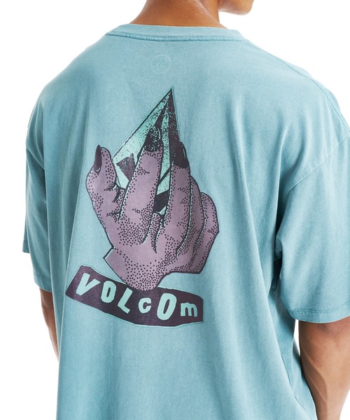 VOLCOM（ボルコム）の「VOLCOM/ボルコム メンズ 半袖 Tシャツ VST261009（Tシャツ/カットソー・メンズ・ブラック/グレイッシュブルー/オフホワイト・L/M）」の11枚目の写真