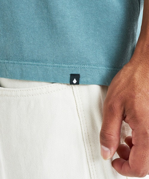 VOLCOM（ボルコム）の「VOLCOM/ボルコム メンズ 半袖 Tシャツ VST261009（Tシャツ/カットソー・メンズ・ブラック/グレイッシュブルー/オフホワイト・L/M）」の12枚目の写真