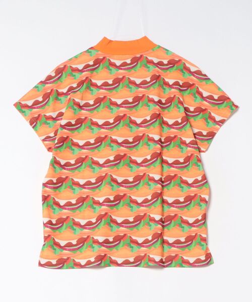 Loudmouth(ラウドマウス)の「LOUDMOUTH/ラウドマウス ゴルフウェア 吸汗速乾 UV 接触冷感 ストレッチ 柄 無地モックネックシャツ(シャツ/ブラウス・レディース・オレンジ/ライトイエロー/ブラック/ホワイト・S/LL/M/L)」の20枚目の写真