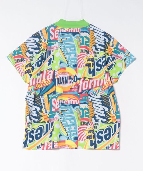 Loudmouth(ラウドマウス)の「LOUDMOUTH/ラウドマウス ゴルフウェア 吸汗速乾 UV 接触冷感 ストレッチ 柄 無地モックネックシャツ(シャツ/ブラウス・レディース・オレンジ/ライトイエロー/ブラック/ホワイト・S/LL/M/L)」の21枚目の写真
