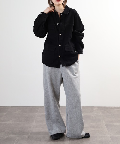 BENCH(ベンチ)の「Bench DENIM JKT デニムトラッカージャケットミディアムインディゴ(デニムジャケット・メンズ・ライトインディゴブルー/ブラック・XL/L/M)」の12枚目の写真