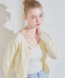 Heather（ヘザー）の「カップ付きレースカットソー　661899（Tシャツ/カットソー）」