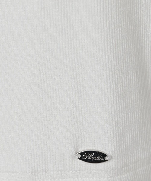 Heather(ヘザー)の「カップ付きレースカットソー 661899(Tシャツ/カットソー・レディース・オフホワイト/ホワイト系その他/グレー・S/M)」の10枚目の写真