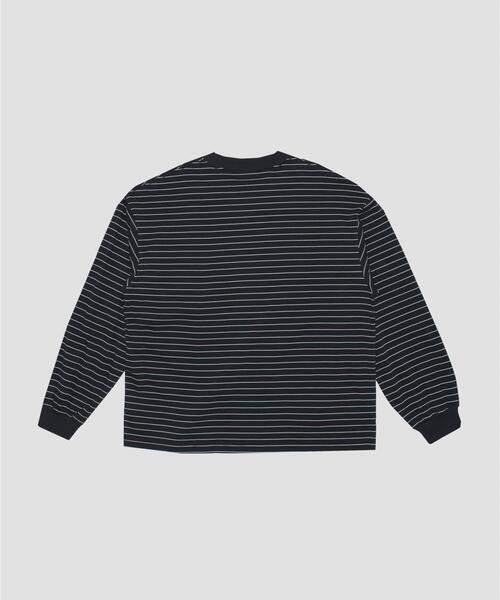 LOTTO（ロット）の「LOTTO　FINE BORDER LONG-SLEEVE T-SHIRTS（Tシャツ/カットソー・メンズ・ブラック/ホワイト・MEDIUM/LARGE/X-LARGE/XX-LARGE）」の12枚目の写真
