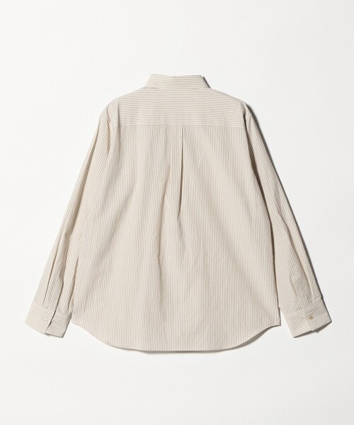 Steven Alan（スティーブンアラン）の「＜Steven Alan＞コットン ボイル シャツ（シャツ/ブラウス・レディース・ナチュラル/オフホワイト/ケリーグリーン・M/L/S）」の4枚目の写真