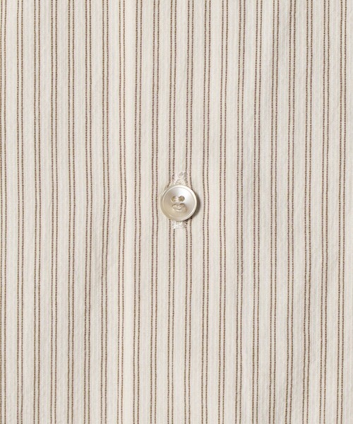 Steven Alan（スティーブンアラン）の「＜Steven Alan＞コットン ボイル シャツ（シャツ/ブラウス・レディース・ナチュラル/オフホワイト/ケリーグリーン・M/L/S）」の7枚目の写真