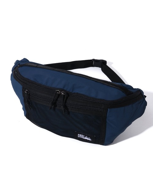 FIRST DOWN（ファーストダウン）の「【FIRST DOWN/ファーストダウン】LIGHT BODYBAG/軽量ボディバッグ（ボディバッグ/ウエストポーチ・メンズ・ブラック/ダークブルー・FREE）」の9枚目の写真