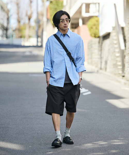 FREAK'S STORE（フリークスストア）の「限定展開 AiRide/エアライド ポケッタブル イージーショーツ/吸水速乾/UVカット（その他パンツ・メンズ・チャコールグレー/ベージュ/グレー系その他/ブラック・MEDIUM/SMALL/LARGE）」の21枚目の写真