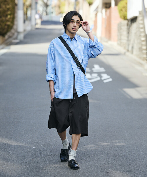 FREAK'S STORE（フリークスストア）の「限定展開 AiRide/エアライド ポケッタブル イージーショーツ/吸水速乾/UVカット（その他パンツ・メンズ・チャコールグレー/ベージュ/グレー系その他/ブラック・MEDIUM/SMALL/LARGE）」の22枚目の写真