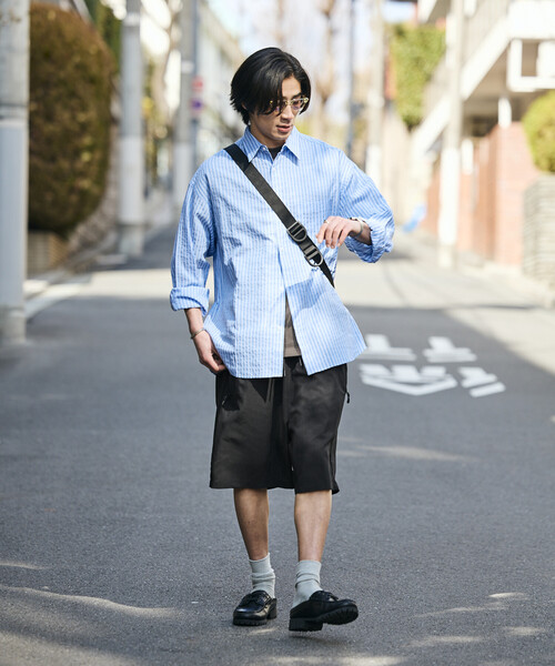 FREAK'S STORE（フリークスストア）の「<UVカット・接触冷感・吸水速乾> AiRide/エアライド ポケッタブル イージーショーツ 短パン ハーフパンツ ショートパンツ 限定展開（その他パンツ・メンズ・チャコールグレー/ベージュ/グレー系その他/ブラック・MEDIUM/SMALL/LARGE）」の13枚目の写真