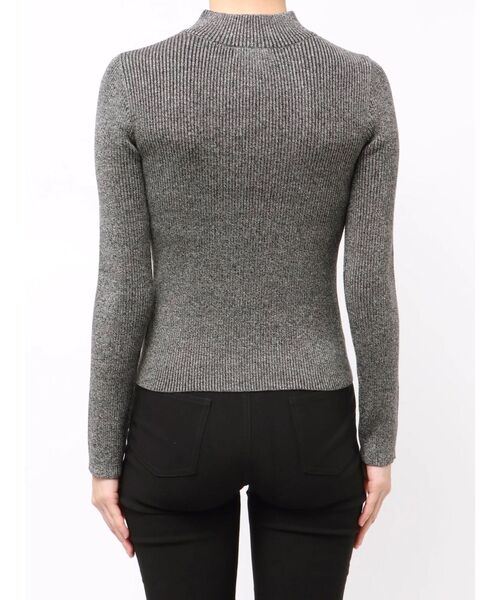 MURUA（ムルーア）の「チャイナタイトニット（ニット/セーター・レディース・ブラック/ブルー/グレー・FREE）」の14枚目の写真