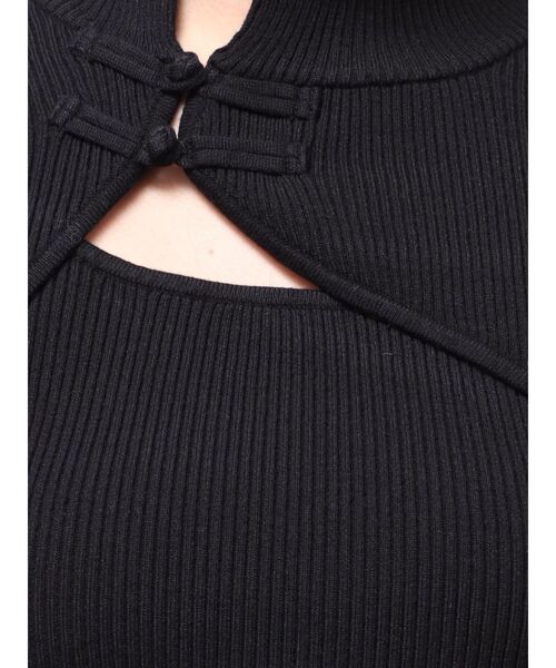 MURUA（ムルーア）の「チャイナタイトニット（ニット/セーター・レディース・ブラック/ブルー/グレー・FREE）」の20枚目の写真