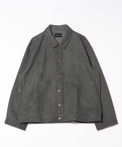 DANKE SCHON(ダンケシェーン)の「【WEB&DEPOT限定】DankeSchon/ダンケシェーン/VINTAGE JACKET(その他アウター・レディース・ブラック/キャメル・M/L)」の2枚目の写真