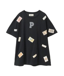 PINK HOUSE（ピンクハウス）の「Pロゴ＆ネームワッペン使いカットソーチュニック（チュニック）」