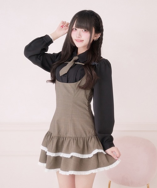 Pal elfy(パルエルフィー)の「ピンタックブラウス(シャツ/ブラウス・レディース・オフホワイト/ピンク/ブラック・フリー)」の17枚目の写真